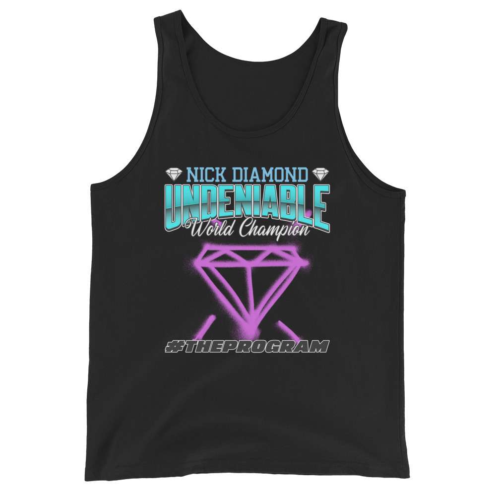 Nick Diamond "Undeniable Champion" Unisex Tank Top