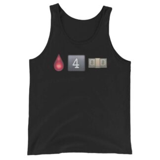 The Bruisers "Bleed for Money emojis" Unisex Tank Top