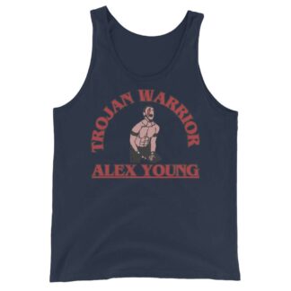 Trojan Warrior Alex Young "Win, Lose, or Draw Collection" Unisex Tank Top