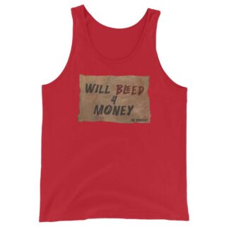 The Bruisers "Will Bleed For Money" Unisex Tank Top