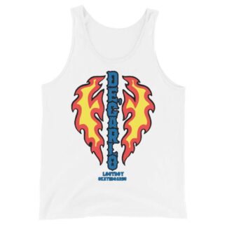 Vampyre Diago Diablo "Decarlo Flames Brand" Unisex Tank Top