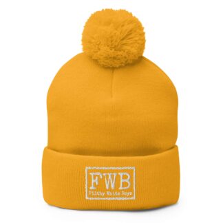 The Grappler IV "Filthy White Boys" Cuffed Beanie