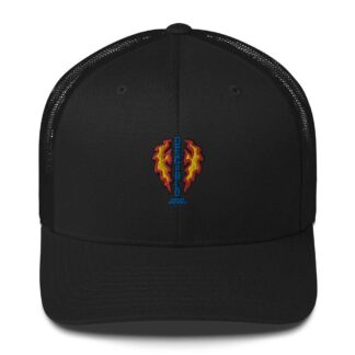 Vampyre Diago Diablo "Decarlo Flames Brand" Trucker Hat