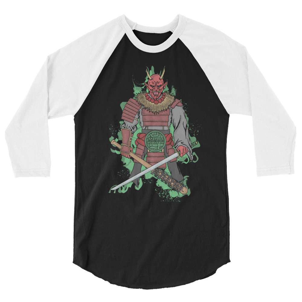 Chaotic Combat Wrestling "Ronin Road" 3/4 sleeve raglan shirt