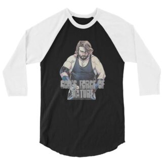 TJ Pierce "God's Nature" 3/4 sleeve raglan shirt
