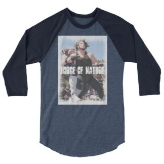 TJ Pierce "Force of Nature" 3/4 sleeve raglan shirt