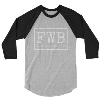 The Grappler IV "Filthy White Boys" 3/4 sleeve raglan shirt