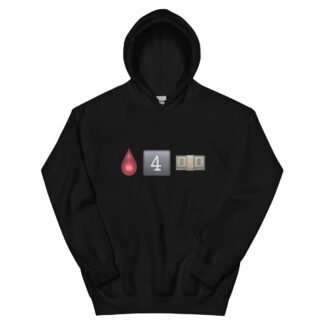 The Bruisers "Bleed for Money emojis" Unisex Hoodie