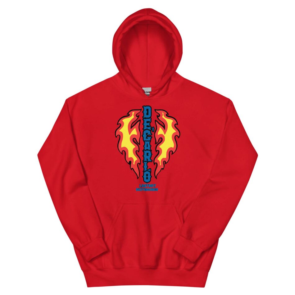 Vampyre Diago Diablo "Decarlo Flames Brand" Unisex Hoodie