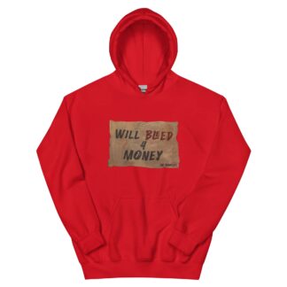 The Bruisers "Will Bleed For Money w/ emojis on back" Unisex Hoodie