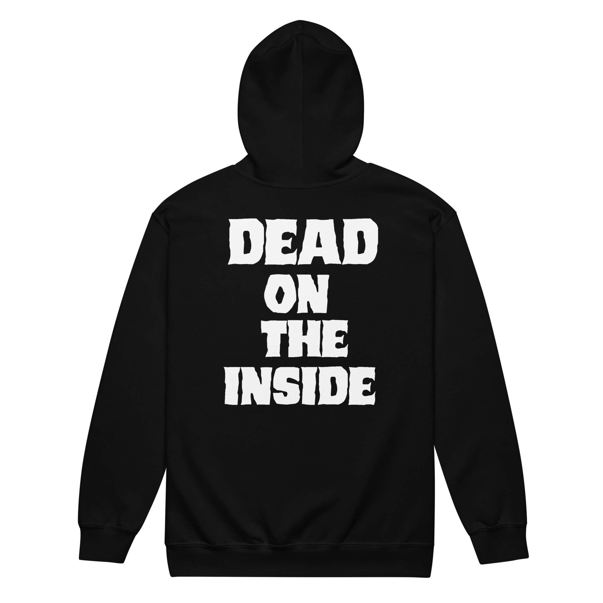 The Carver of Cutters Alley "Dead Inside" Unisex Zip Up Hoodie