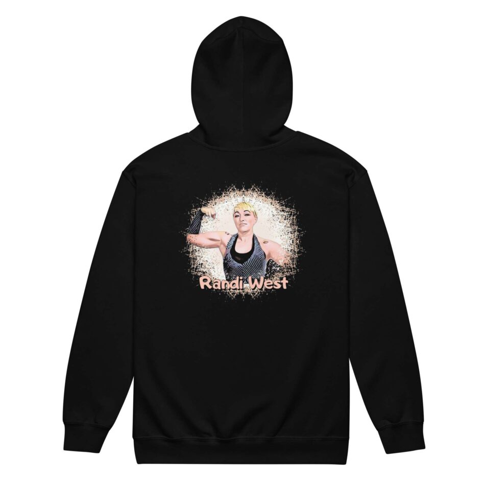 Randi West "New & Improved" Unisex Zip Up Hoodie