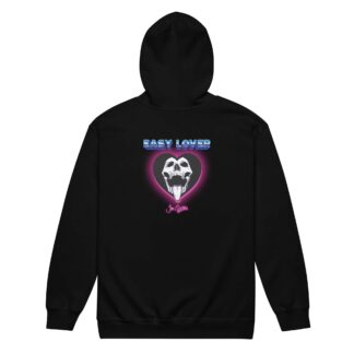 Joe Barton "Easy Lover Skull" Unisex Zip Up Hoodie