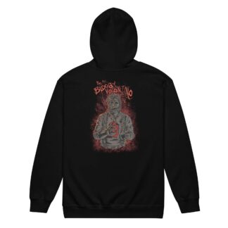 The Carver of Cutters Alley "Bloody Valentine" Unisex Zip Up Hoodie