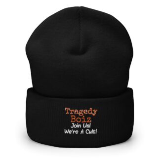 Tragedy Boiz "Join Us! We're A Cult! (Simple)" Cuffed Beanie
