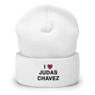 Judas Chavez "I ❤️ Judas Chavez" Cuffed Beanie