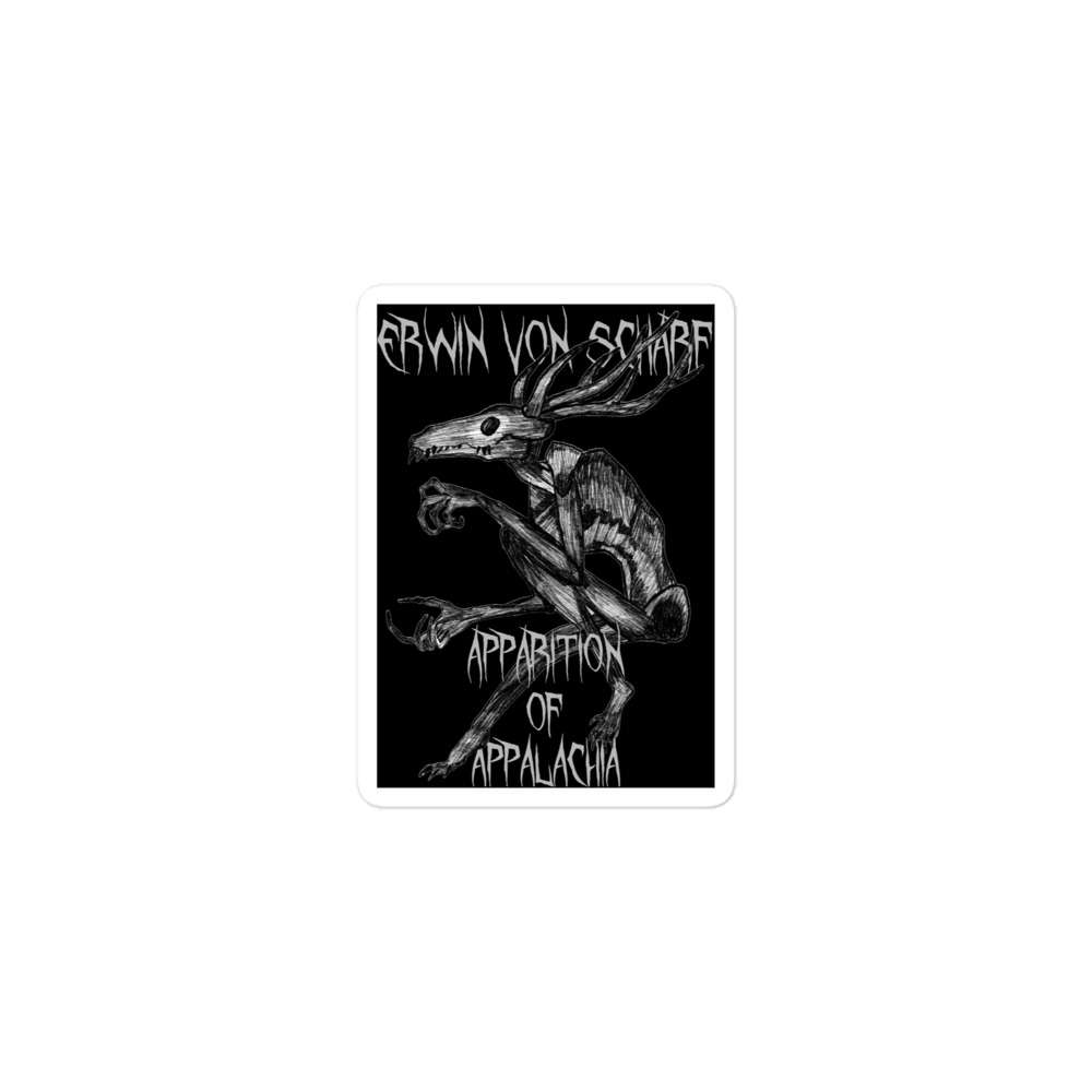 Erwin Von Scharf "Apparition of Appalachia" Bubble-free stickers