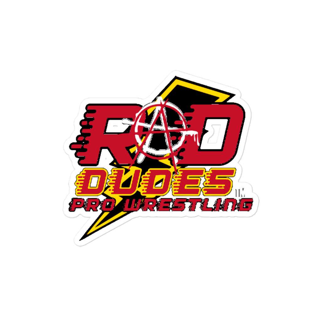 Vampyre Diago Diablo "Rad Dudes Pro Wrestling Brand" Bubble-free stickers
