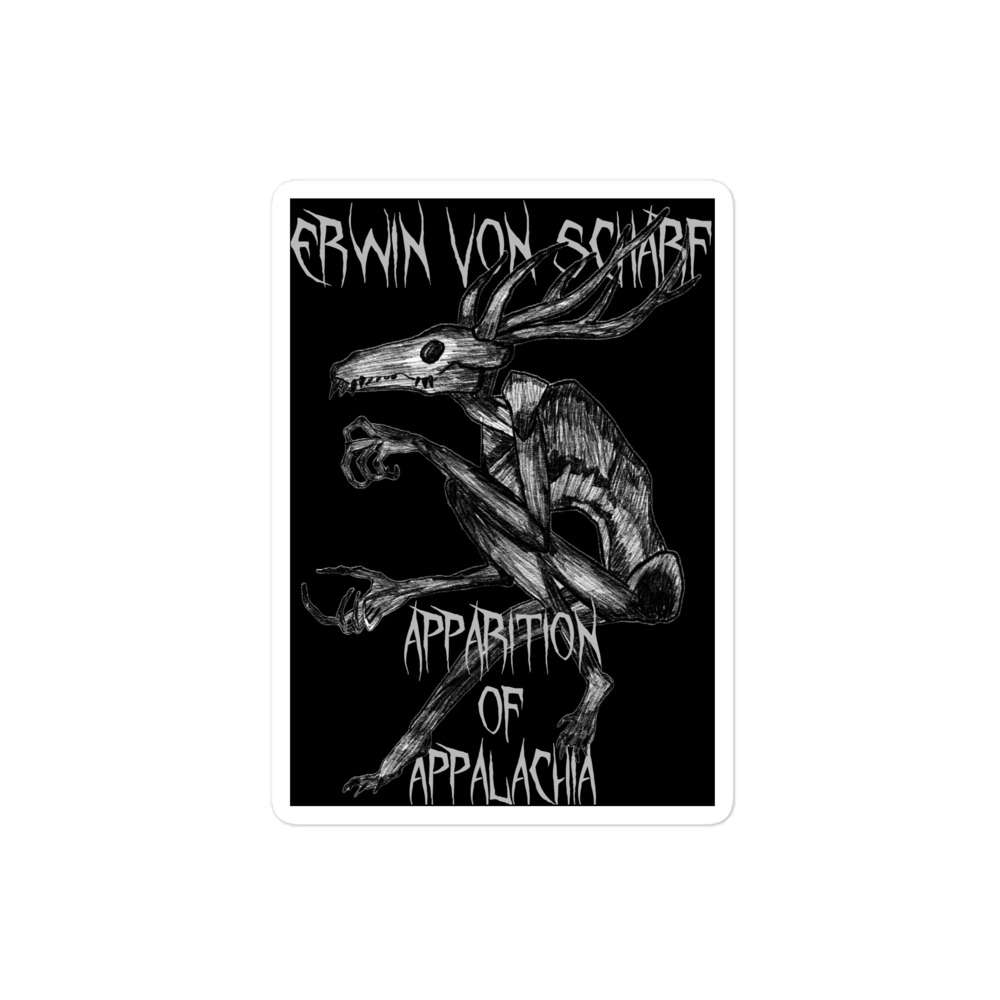 Erwin Von Scharf "Apparition of Appalachia" Bubble-free stickers