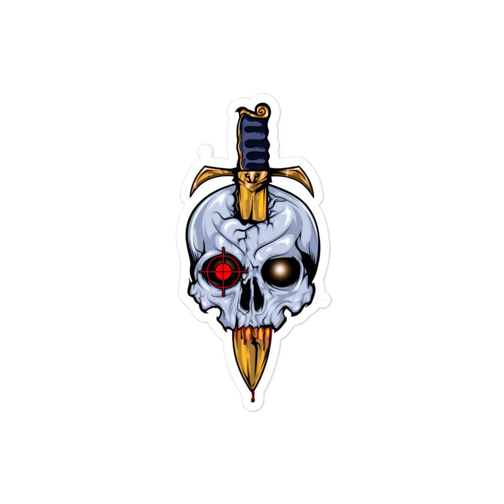 James Creed "Creed Skull & Dagger" Bubble-free stickers