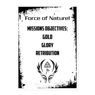 TJ Pierce "TJ Pierce Mission" Bubble-free stickers