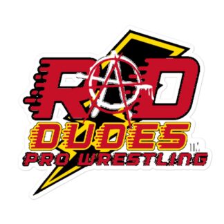Vampyre Diago Diablo "Rad Dudes Pro Wrestling Brand" Bubble-free stickers