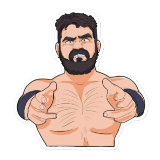 Pancho "Anime Pancho" Bubble-free stickers