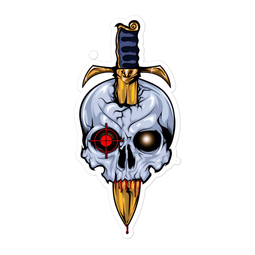 James Creed "Creed Skull & Dagger" Bubble-free stickers