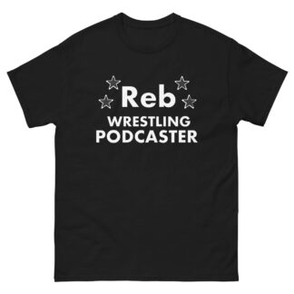 JTR Podcast Network "Reb - Wrestling Podcaster" Short Sleeve Unisex t-shirt