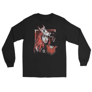 Kyla Knight "Horns Up" Unisex Long Sleeve Shirt