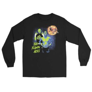 Flamin’ Aces "Vintage" Unisex Long Sleeve Shirt