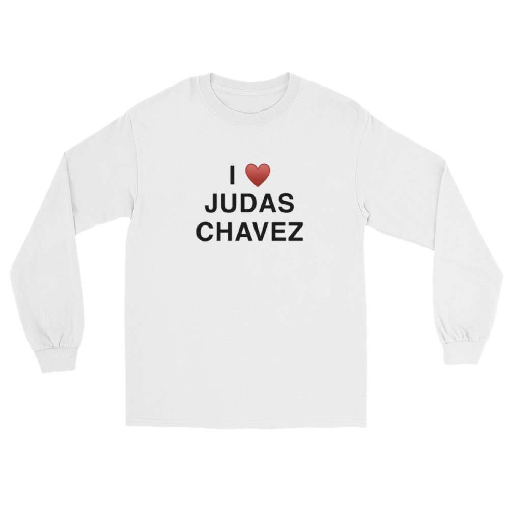 Judas Chavez "I ❤️ Judas Chavez" Unisex Long Sleeve Shirt