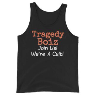 Tragedy Boiz "Join Us! We're A Cult! (Simple)" Unisex Tank Top