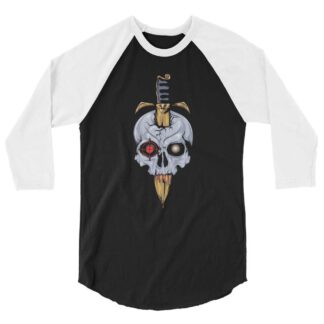 James Creed "Creed Skull & Dagger" 3/4 sleeve raglan shirt