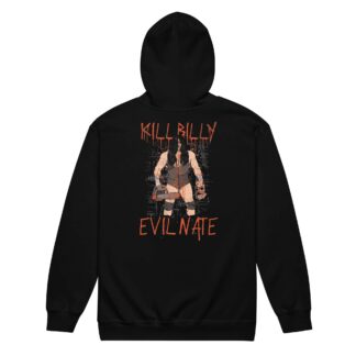 Evil Nate "Killbilly" Unisex Zip Up Hoodie