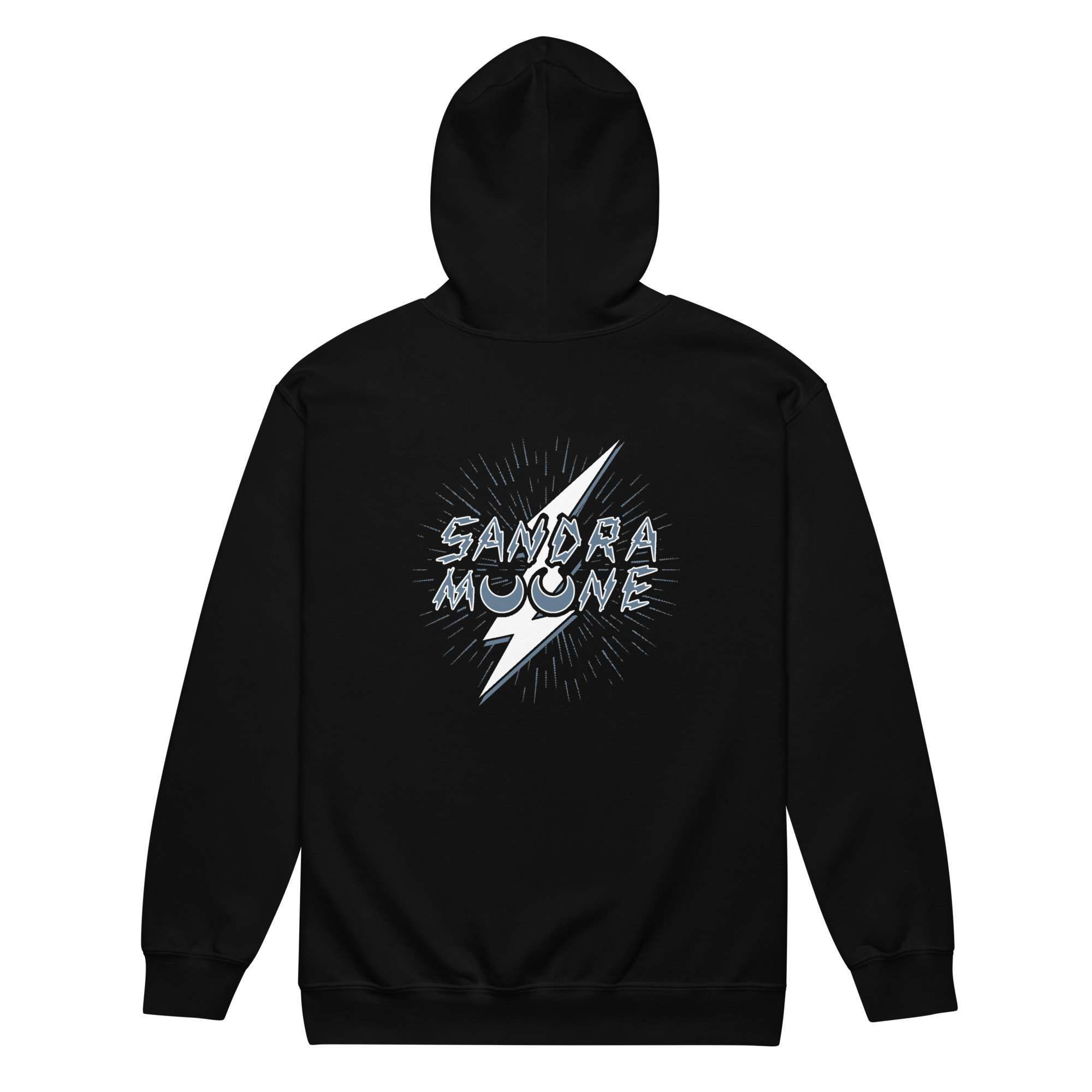 Sandra Moone "Electric Moone" Unisex Zip Up Hoodie
