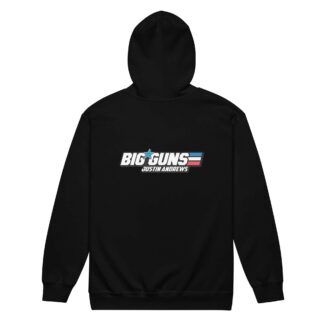 Justin Andrews "G.I. Justin" Unisex Zip Up Hoodie