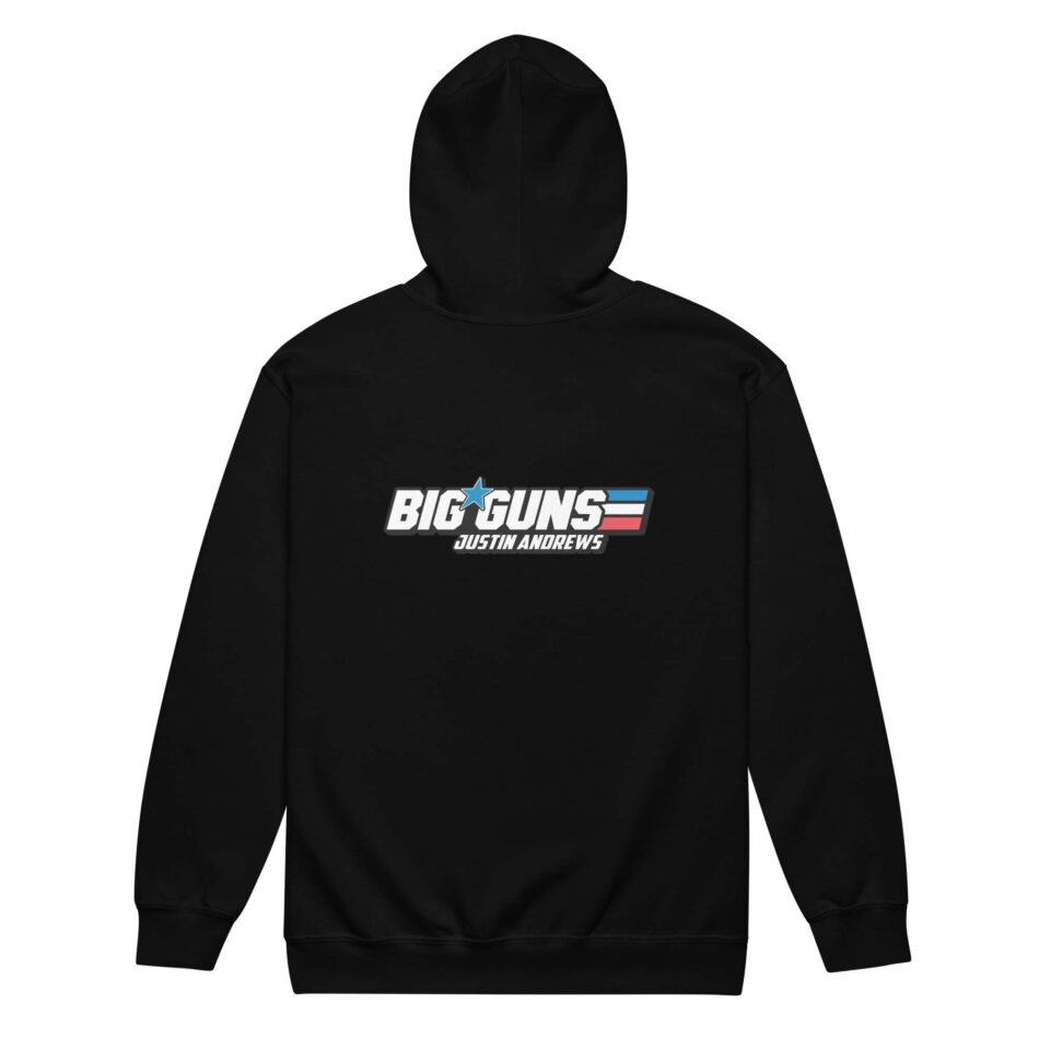 Justin Andrews "G.I. Justin" Unisex Zip Up Hoodie