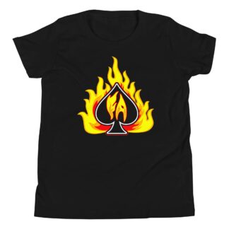 Flamin' Aces “Logo” Youth Short Sleeve T-Shirt