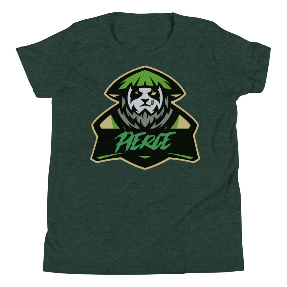 TJ Pierce "TJ Pierce Logo" Youth Short Sleeve T-Shirt