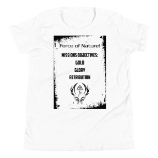 TJ Pierce "TJ Pierce Mission" Youth Short Sleeve T-Shirt