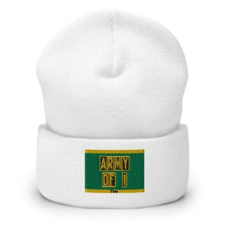 TJ Pierce "Army of One" Cuffed Beanie