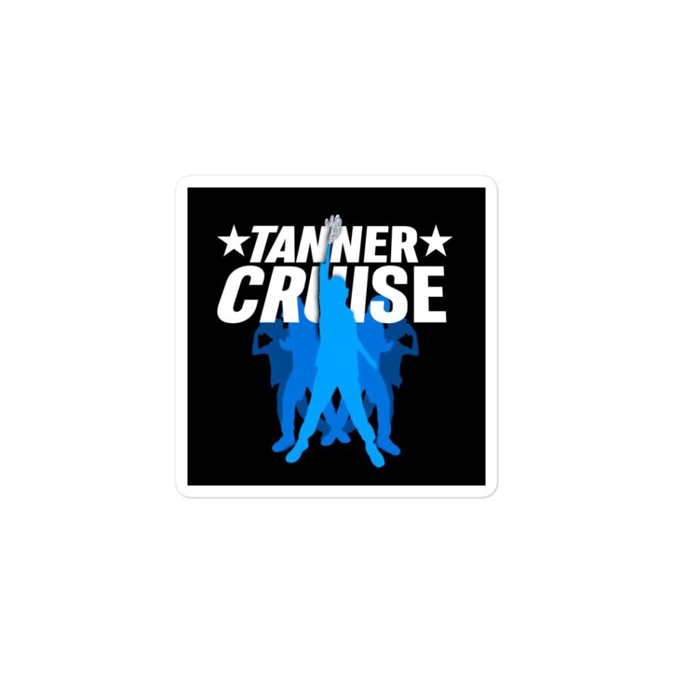Tanner Cruise "Reach for the Light" Bubble-free stickers