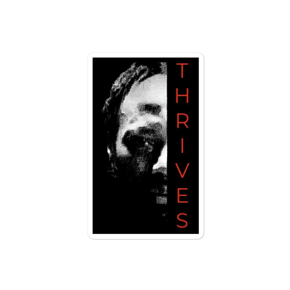 KEVO THRIVES "Thrives Always" Bubble-free stickers