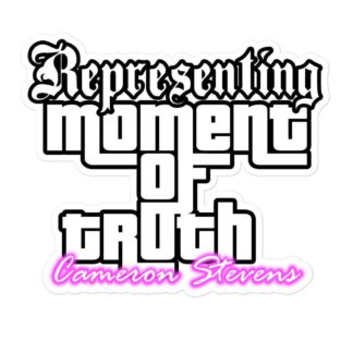 Cameron Stevens "GTA Style Representing MoT" Bubble-free stickers