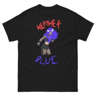 Heather Blue "Comic Book" Short Sleeve Unisex t-shirt