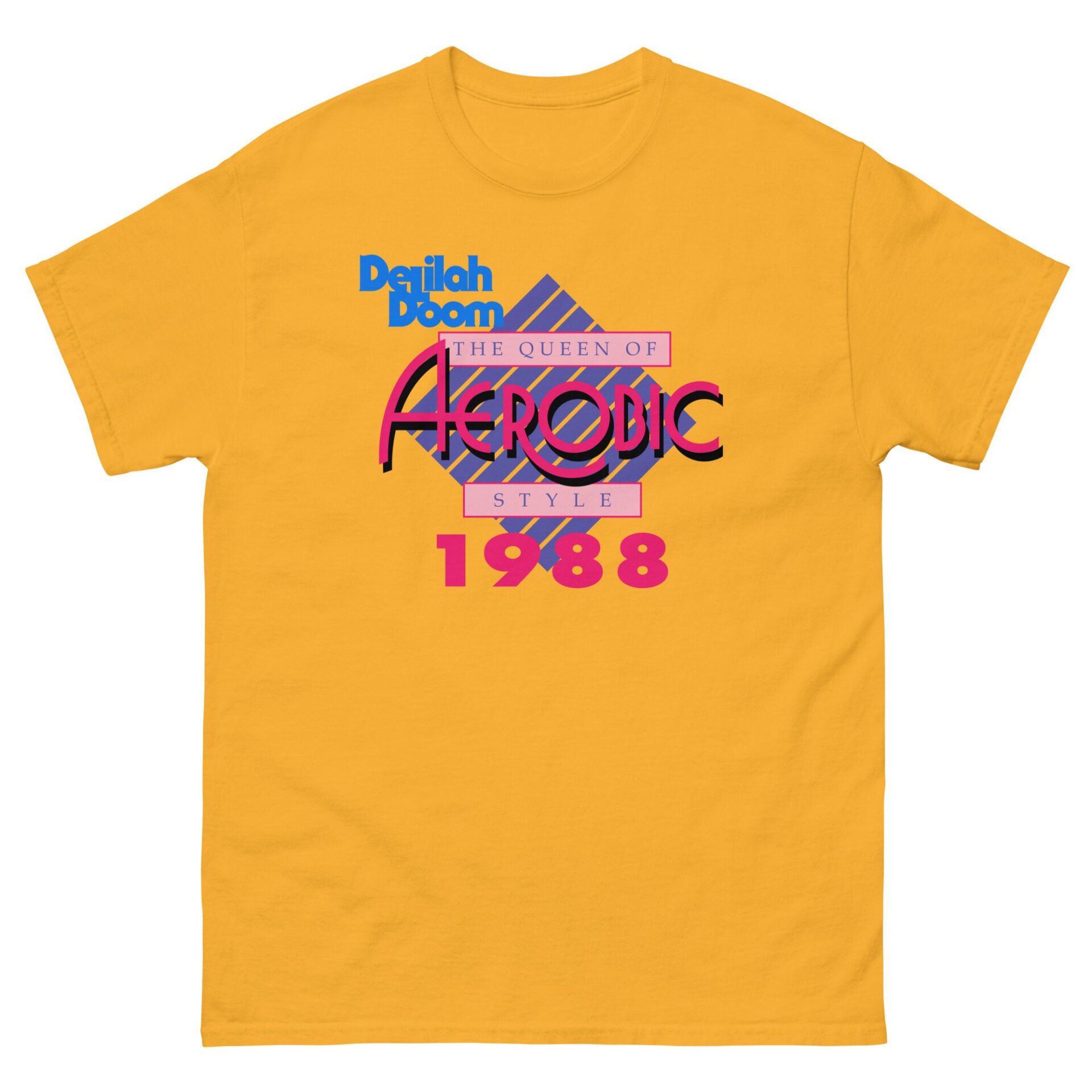 Delilah Doom "Aerobic Championships by Jacob C Paul" Short Sleeve Unisex t-shirt
