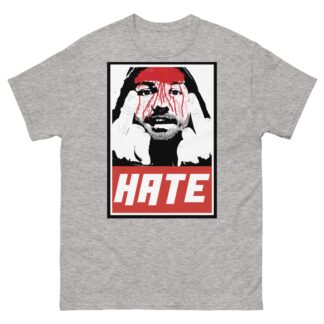 Sebastian Exall "BLOODY HATE" Short Sleeve Unisex t-shirt