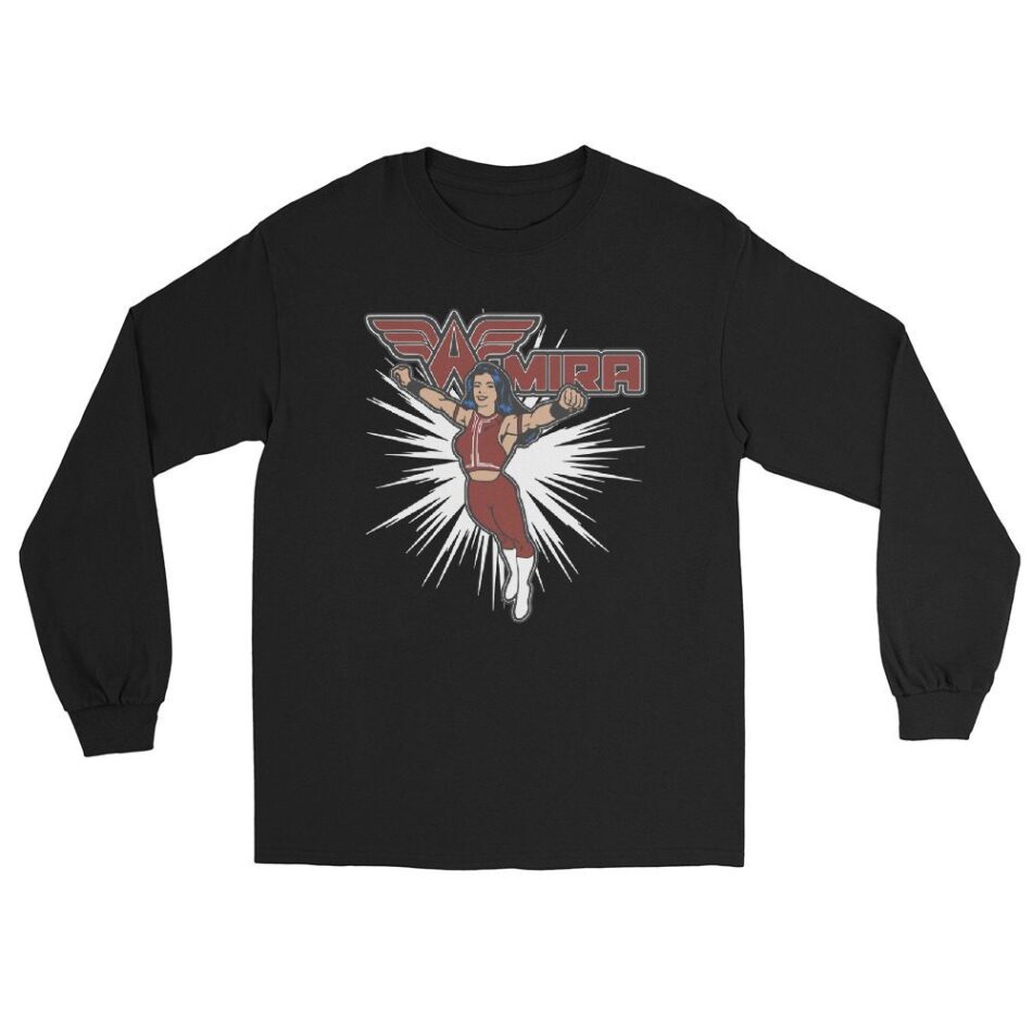 AMIRA "Superhero" Unisex Long Sleeve Shirt