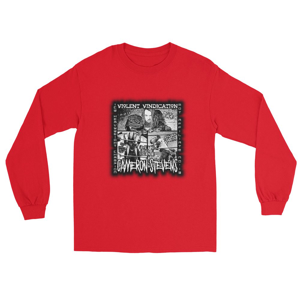 Cameron Stevens "Violent Champion Collage" Unisex Long Sleeve Shirt
